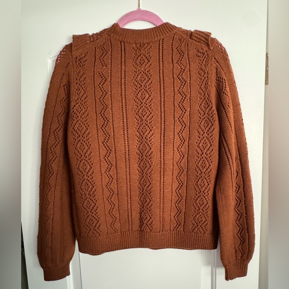 Sezane X Manoush Marva Jumper in Carmel size Medium - Picture 9 of 11